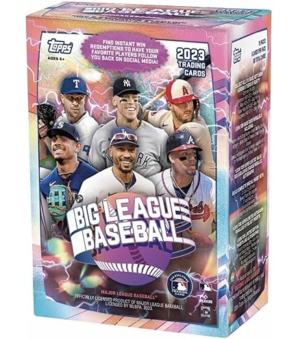 Amazon.com: 2024 Topps Big League Baseball Hobby Box